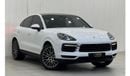 بورش كايان Std 3.0L (335 HP) 2020 Porsche Cayenne Coupe, Warranty, Service History, Sport Chrono Package, Full