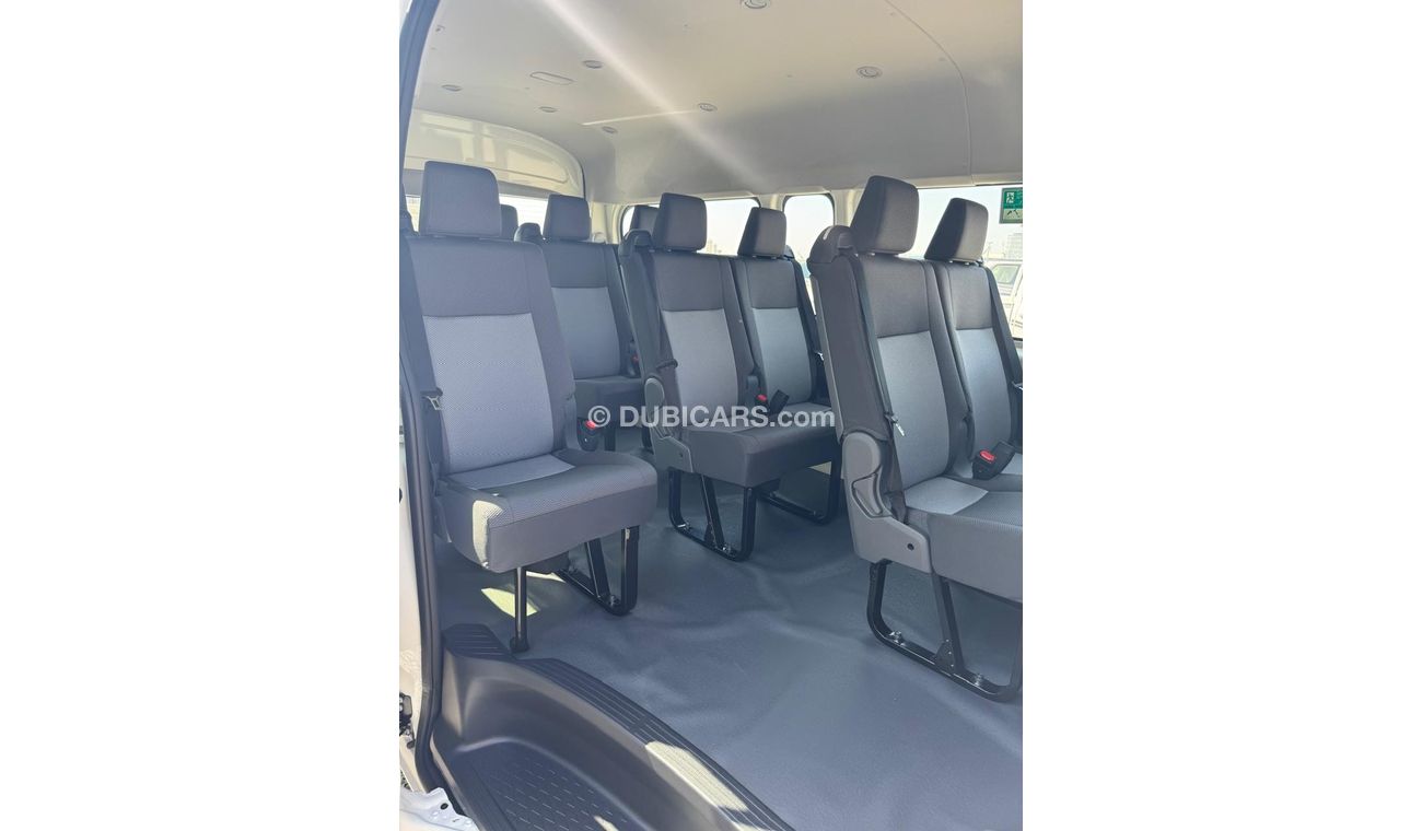 تويوتا هاياس 2025 Toyota Hiace DX 13-Seater 3.5L V6 Petrol A/T (3-Point Seatbelts) Export Only