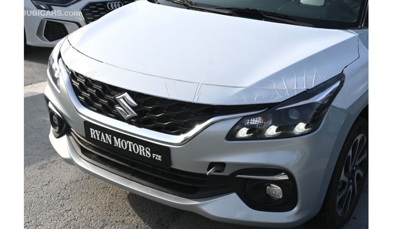 سوزوكي بالينو Suzuki Baleno 1.5L Petrol, Hatchback, FWD, 5Doors, Color: Silver Model: 2024