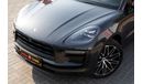 Porsche Macan Std 2.0L (252 HP) Porsche Macan 2023 GCC under Agency Warranty and Service Contract with Flexible Do