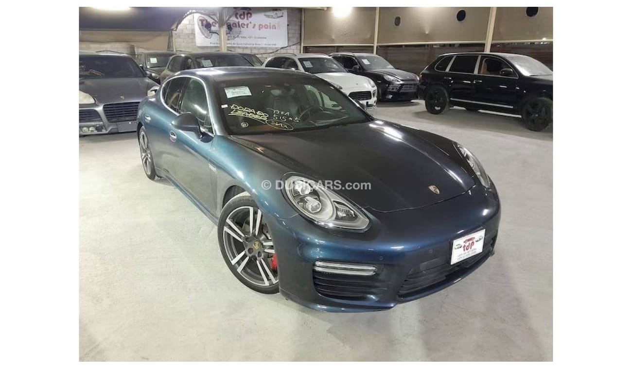 بورش باناميرا PORSCHE PANAMERA TURBO 4.8L 2015 SPORTS CHRONO PACKAGE WITH SPORT EXHAUST AND MUCH MORE FEAUTRES...