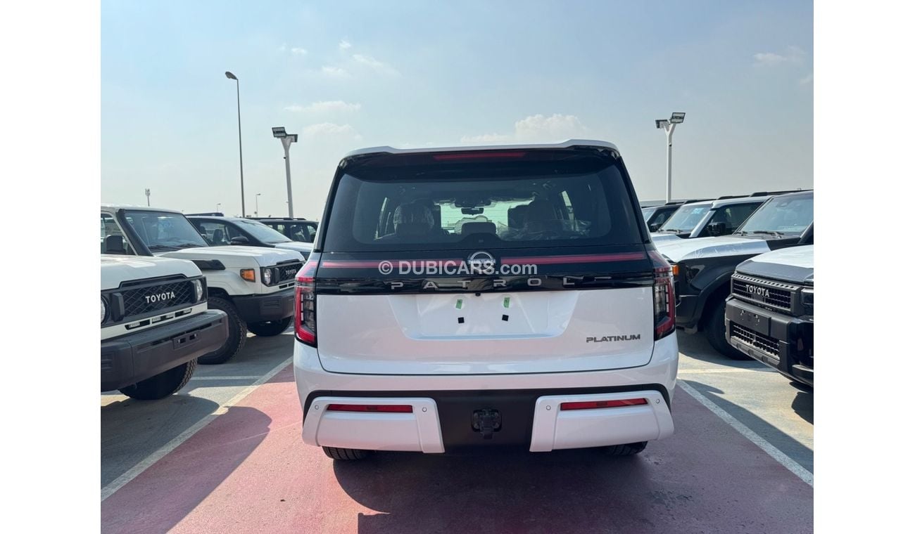 نيسان باترول 2025 NISSAN PATROL 3.8L NON TURBO PLATINUM V6 FULL OPTION