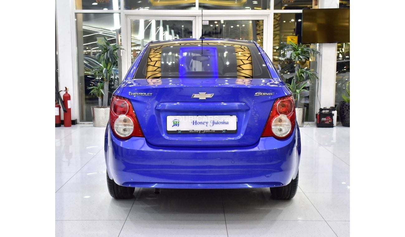 شيفروليه سونيك EXCELLENT DEAL for our Chevrolet Sonic ( 2012 Model ) in Blue Color GCC Specs