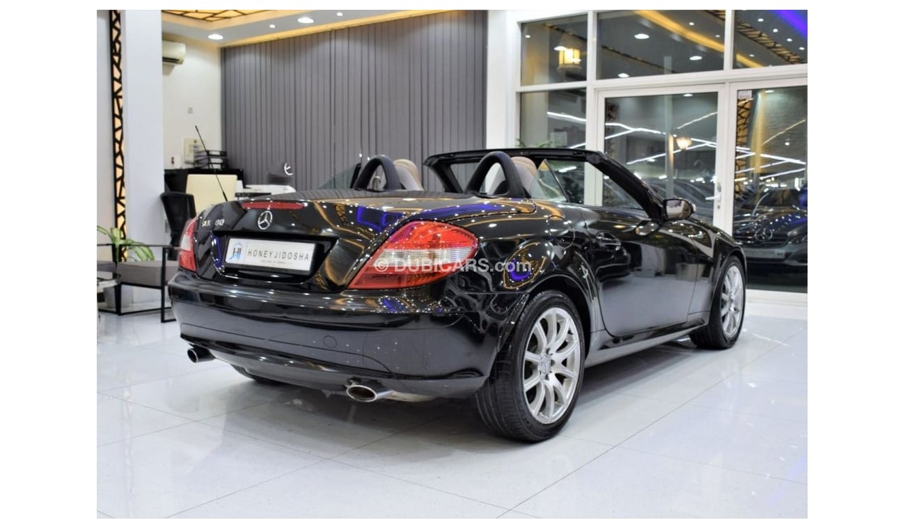 Mercedes-Benz SLK 280 EXCELLENT DEAL for our Mercedes Benz SLK 280 CONVERTIBLE ( 2007 Model ) in Black Color GCC Specs