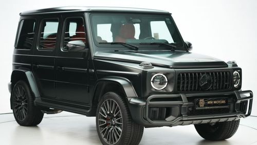 مرسيدس بنز G 63 AMG Mercedes-Benz G 63 AMG | 2025 GCC 0km | 5 Years Agency Warranty | AMG carbonfibre | Night Package II