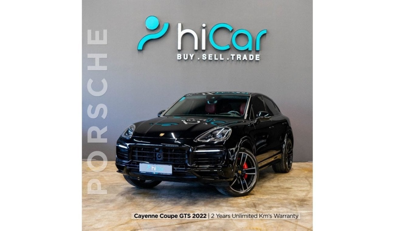 Porsche Cayenne AED 6,306 pm • 0% Downpayment • GTS Coupe • 2 Years Warranty