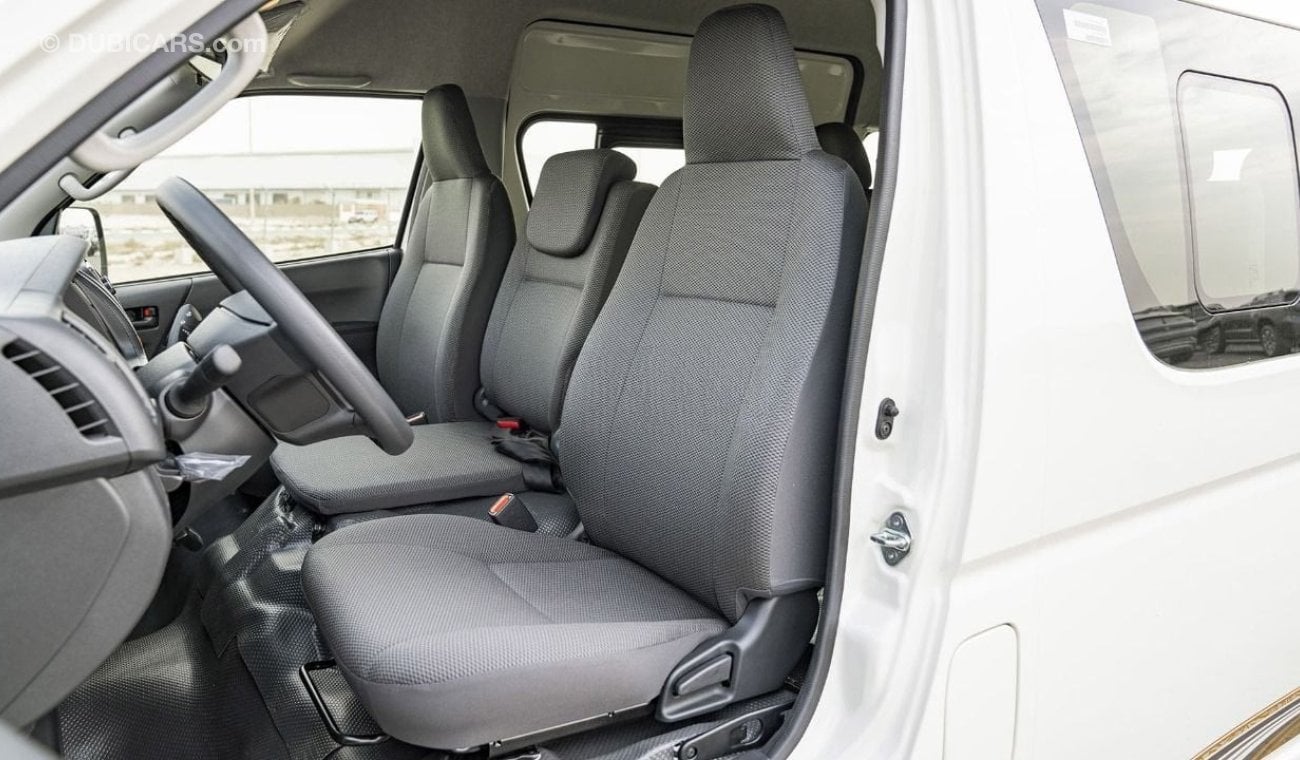 تويوتا هاياس TOYOTA HIACE HR 2.7P MT 16 SEATER MY2024 - WHITE