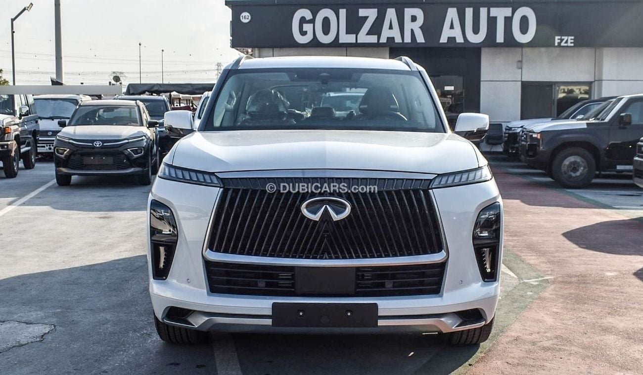 إنفينيتي QX80 New Infiniti QX80, 2025 Model, 8Cylinder, 22" wheels, Tan interior