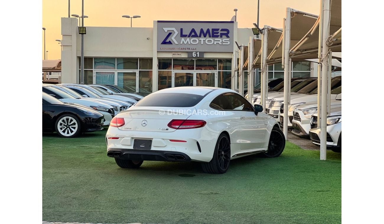 Mercedes-Benz C 63 AMG Std 4.0L Coupe 2500 Monthly payments / C63s 2018 / Low mileage / Full option / Very clean car