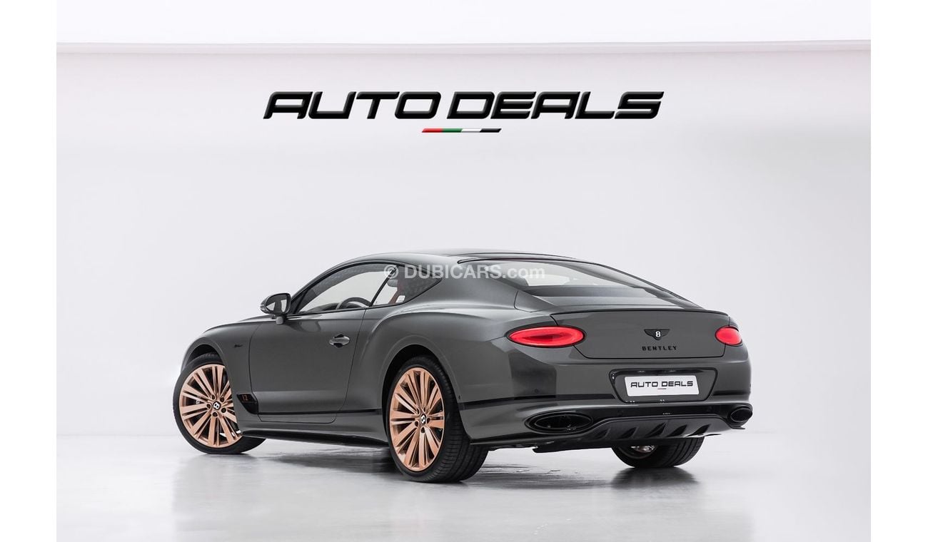 Bentley Continental GT 6.0L W12 (626 HP) Speed W12 | GCC | Brand New | Fully Loaded | 6.0L W12