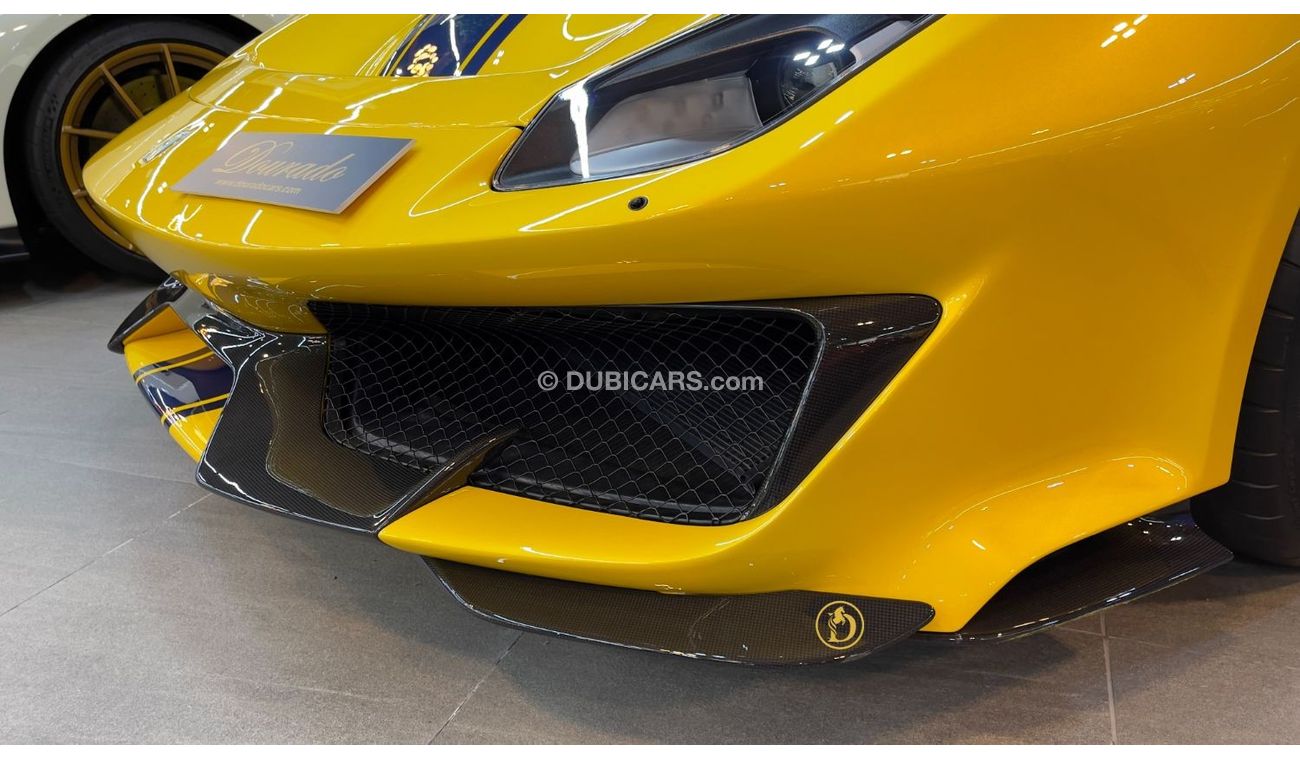 فيراري 488 Pista Spider | 2020 | Giallo Modena | Full Carbon Fiber | 720 HP