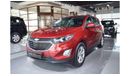 Chevrolet Equinox 100% Not Flooded | 2LT | Equinox 1.5L | GCC Specs | Excellent Condition | Single Owner | Accident Fr