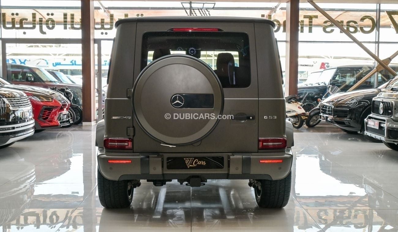 مرسيدس بنز G 63 AMG Mercedes-Benz G 63 AMG Dark Olive Magno 2024