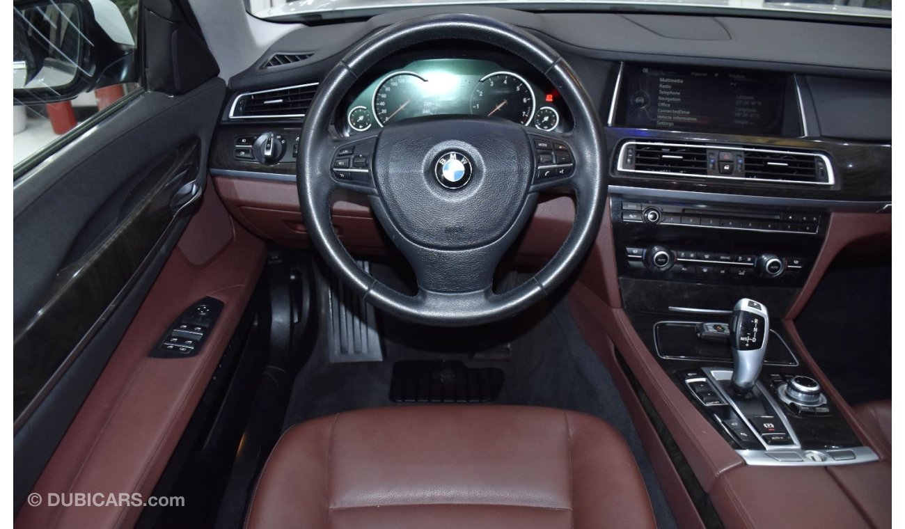 BMW 740Li EXCELLENT DEAL for our BMW 740Li ( 2014 Model ) in White Color GCC Specs