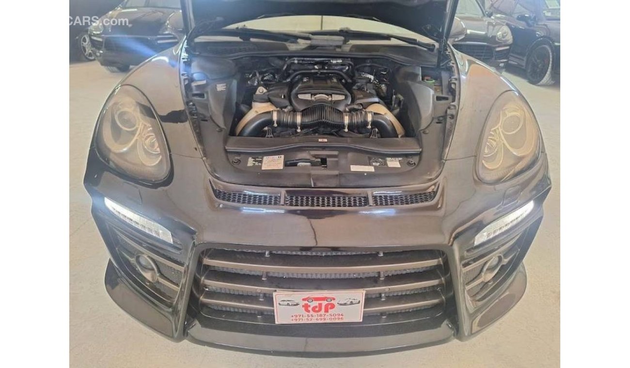 بورش كايان PORSCHE CAYENNE 4.8L TURBO WITH SUNROOF AND AERO BODY KIT 2011 IN EXCELLENT CONDITION