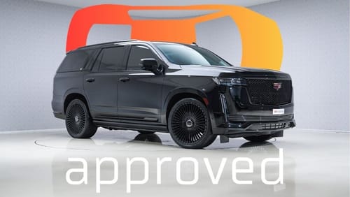 كاديلاك إسكالاد 600 Sport Platinum - Warranty until Jan 2029 - Approved Prepared Vehicle