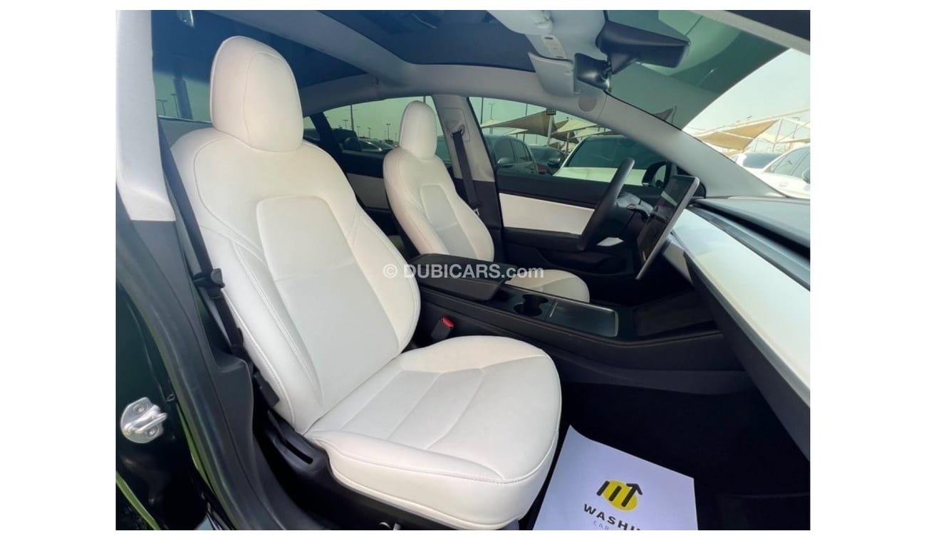 تسلا موديل 3 1600 Monthly payments / Tesal Model 3 / Long Range 2021 / full option / low mileage