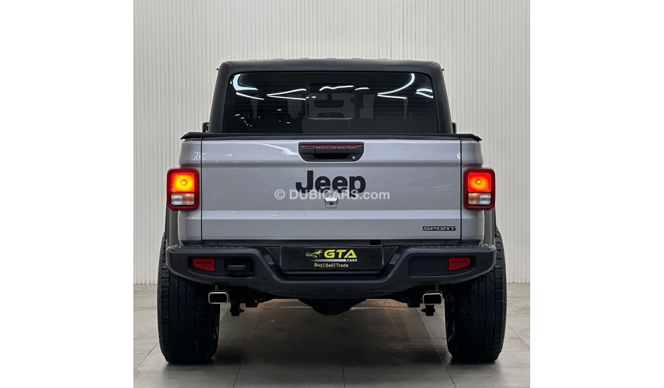 جيب جلادياتور 2020 Jeep Gladiator Sport, May 2025 Warranty, Full Jeep Service History, GCC