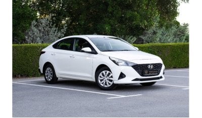 Hyundai Accent AED 607/month 2021 | HYUNDAI ACCENT | GL GCC | FULL SERVICE HISTORY | H51565