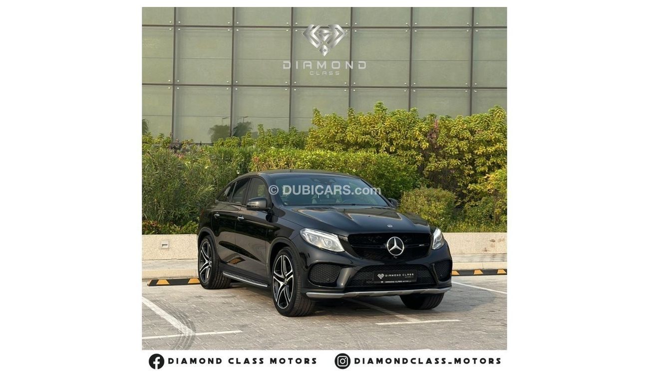 Mercedes-Benz GLE 43 AMG Coupe Mercedes GLE 43 AMG   Black Edition  V6-Biturbo Panoramic  Full Option  GCC 2018 Under Warrant