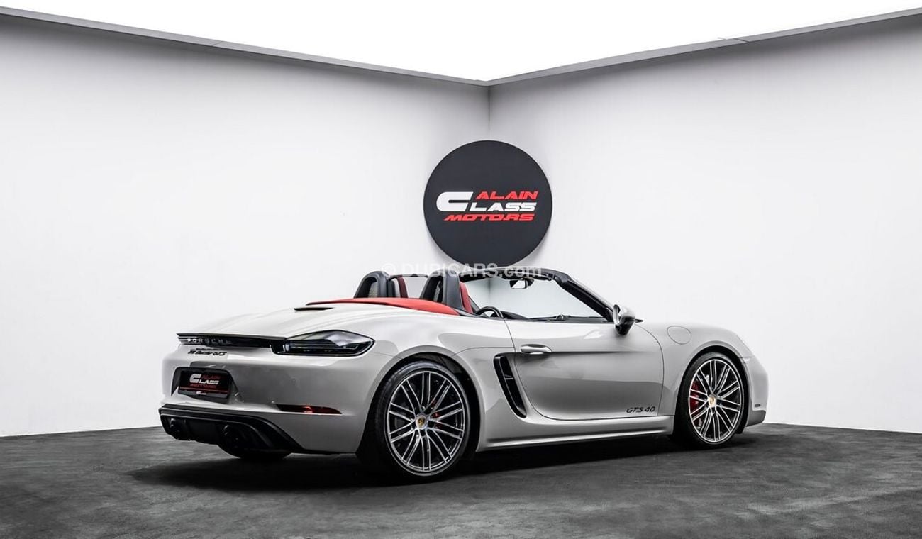 بورش بوكستر 718 GTS 4.0 2024 - GCC - Under Warranty