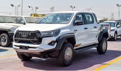 Toyota Hilux Toyota Hilux Toyota Hilux GR Sport 2.8L, DIESEL Oman Specs 4WD, Pickup, Model 2024, Colour White