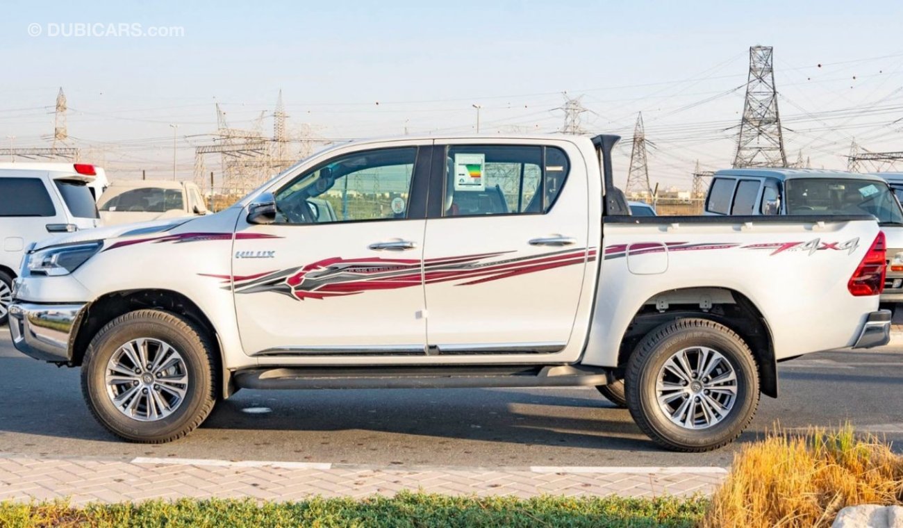 تويوتا هيلوكس 2024 Toyota Hilux 4x4 2.7L petrol AT with cooled seats Full option GCC Specs