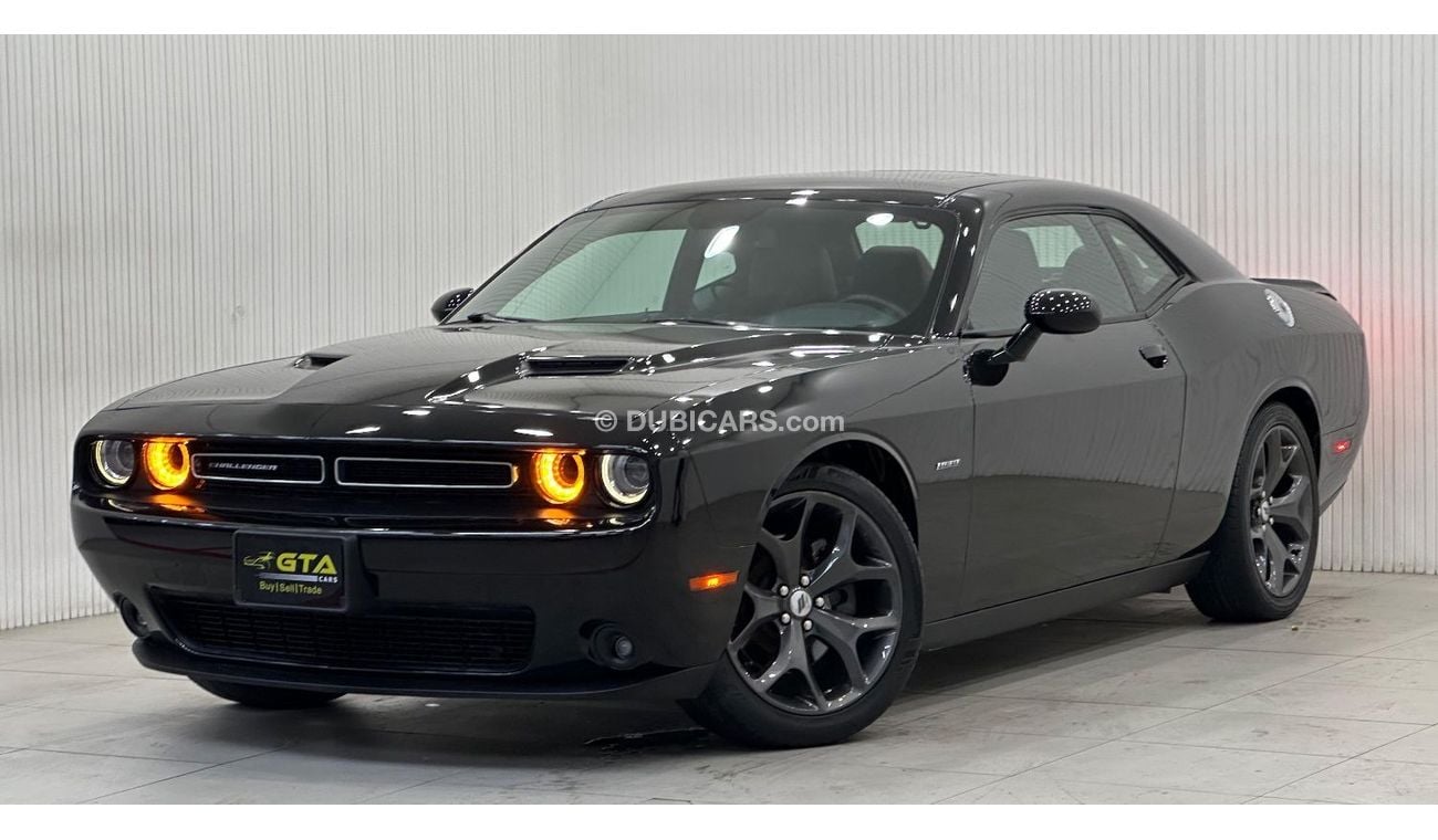 Dodge Challenger R/T 5.7L (375 HP) 2017 Dodge Challenger RT Hemi, Warranty, Service History, Excellent Condition, GCC