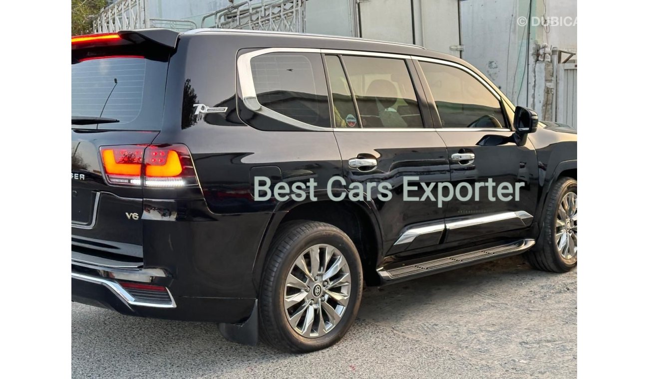 تويوتا لاند كروزر TOYOTA LAND CRUISER GXR V6 (LHD) , MODEL 2009 UPGRADED 2023 , COLOR BLACK,  FULL OPTION with sunroof