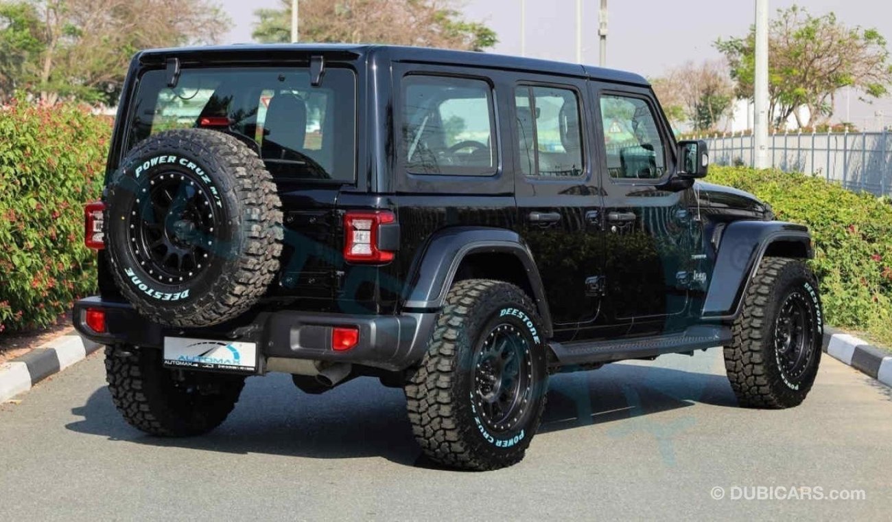 Jeep Wrangler Unlimited Sahara V6 3.6L 4X4 , 2023 GCC , 0Km , With 3 Years or 60K Km Warranty @Official Dealer