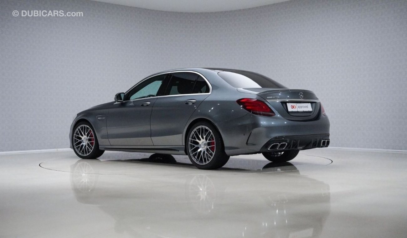 مرسيدس بنز C 63S AMG - 2 Years Approved Warranty - Approved Prepared Vehicle