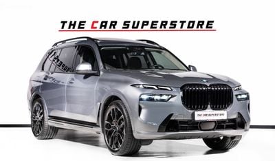 BMW X7 xDrive40i Luxury M Sport Package 3.0L 2024-BMW X7 40i XDRIVE LUXURY 7 SEATS-GCC-FSH WITH AGMC