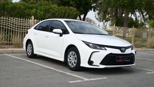 Toyota Corolla 0 % DP - ORIGNAL PAINT - TOYOTA COROLLA XLI 1.6L 2020 - LOW MILEAGE - FIRST OWNER - GCC