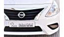 Nissan Sunny AED 479 PM | 1.5L SV GCC DEALER WARRANTY