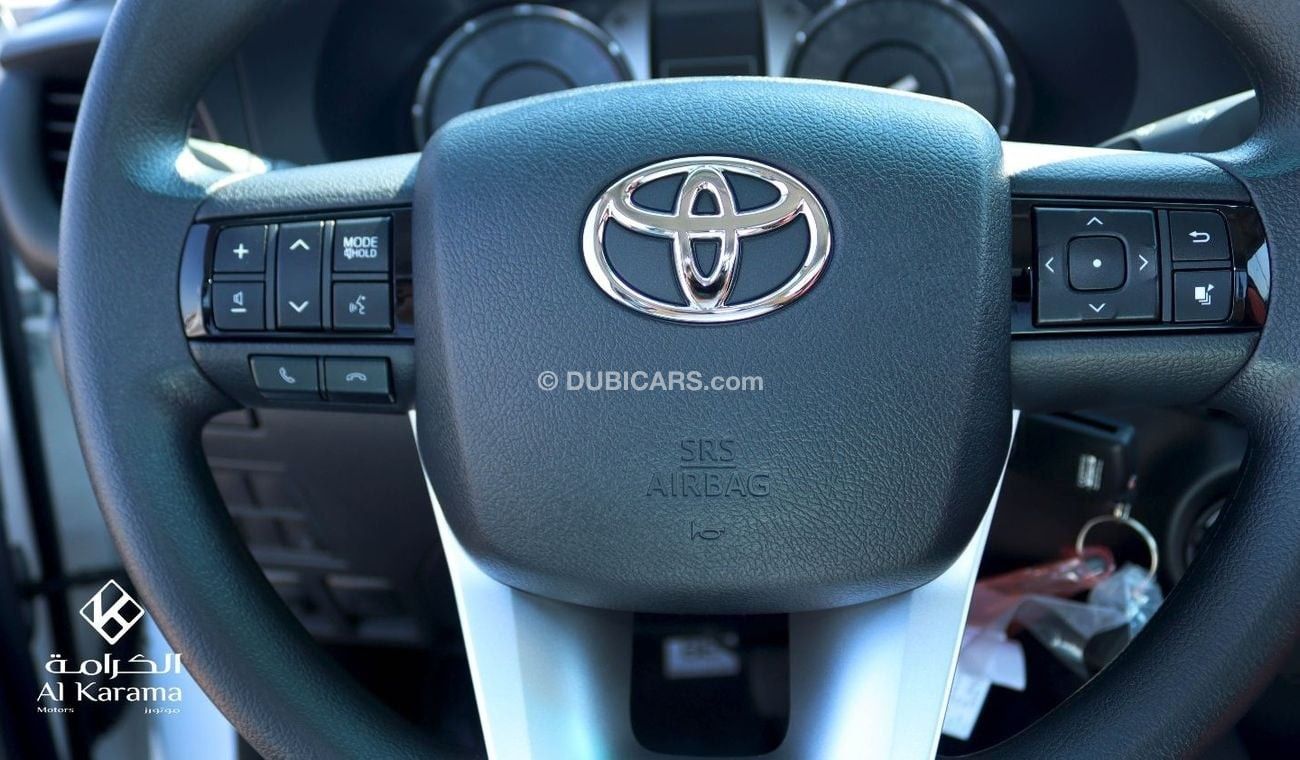 Toyota Hilux 2.7 ltr petrol-manual transmission-chrome bumper-Rear Camera | Diff Lock | GCC | power window- power