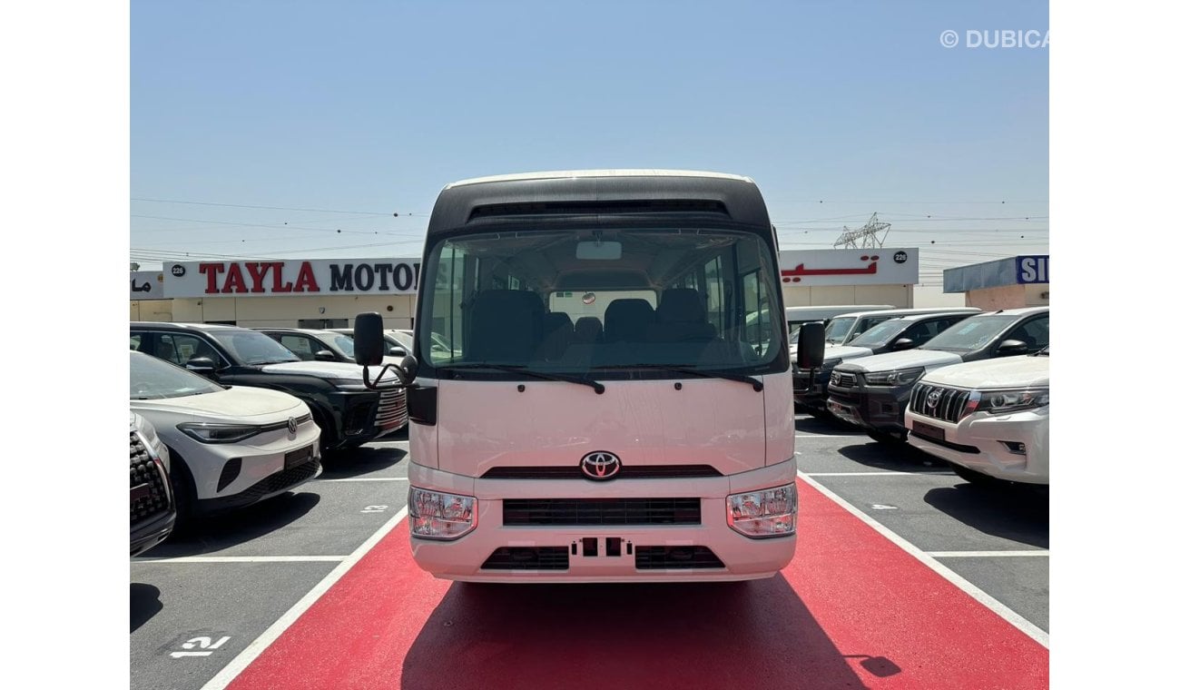 تويوتا كوستر TOYOTA COASTER 4.2 MT 23 SEATS WHITE 2024