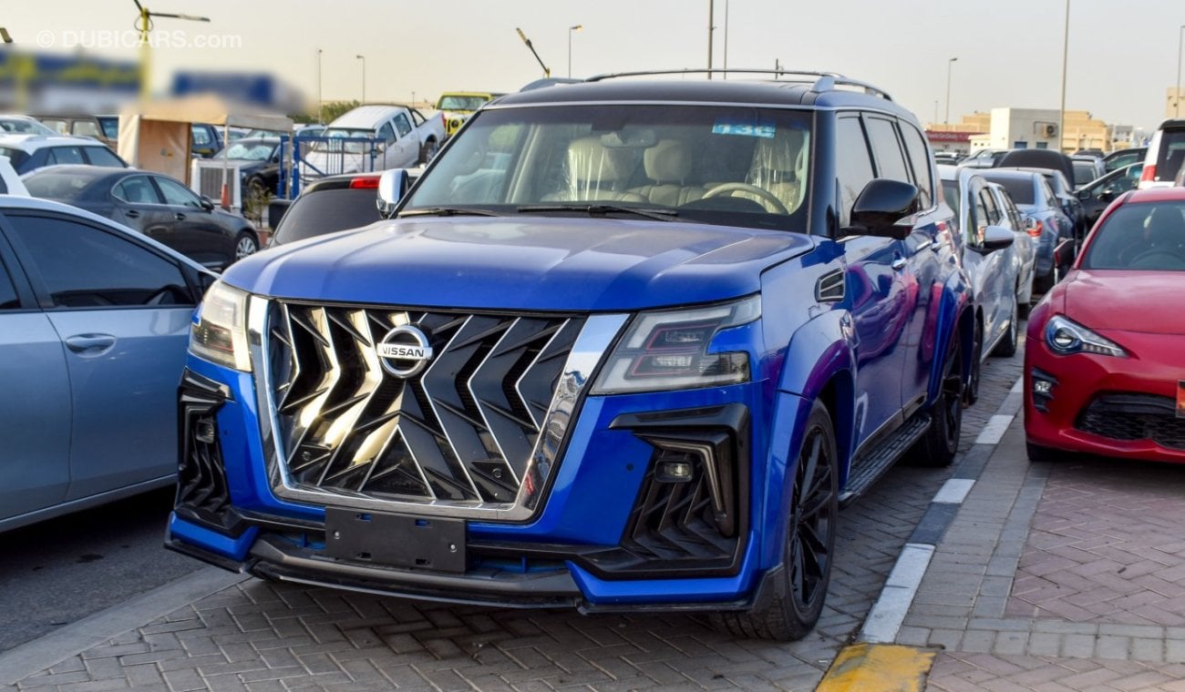 إنفينيتي QX80 Converted to Nissan Patrol Nismo kit 2022