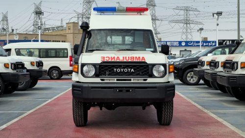 تويوتا لاند كروزر هارد توب 2024 TOYOTA LAND CRUISER HARD TOP AMBULANCE 4.5L DIESEL M/T