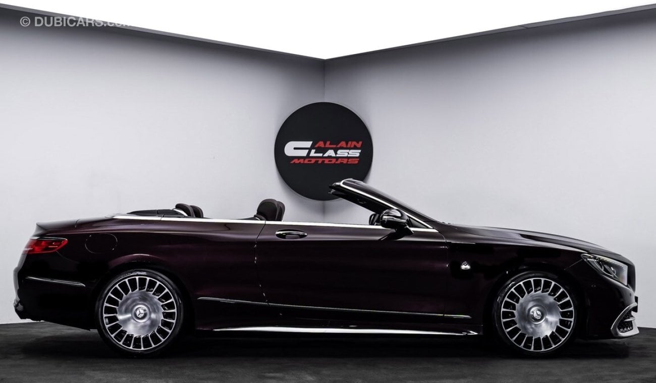 مرسيدس بنز S650 Maybach Cabriolet 1 of 300 2018 - Euro