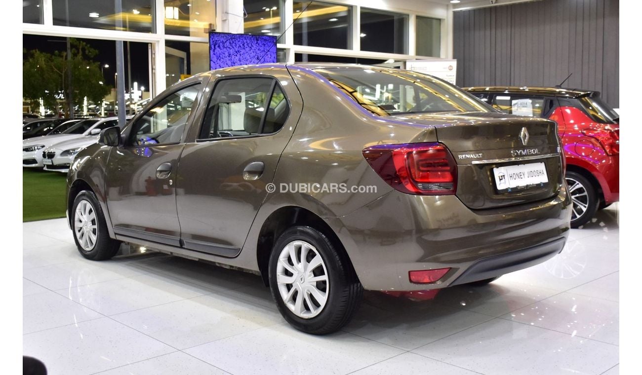 Renault Symbol EXCELLENT DEAL for our Renault Symbol ( 2020 Model ) in Brown Color GCC Specs