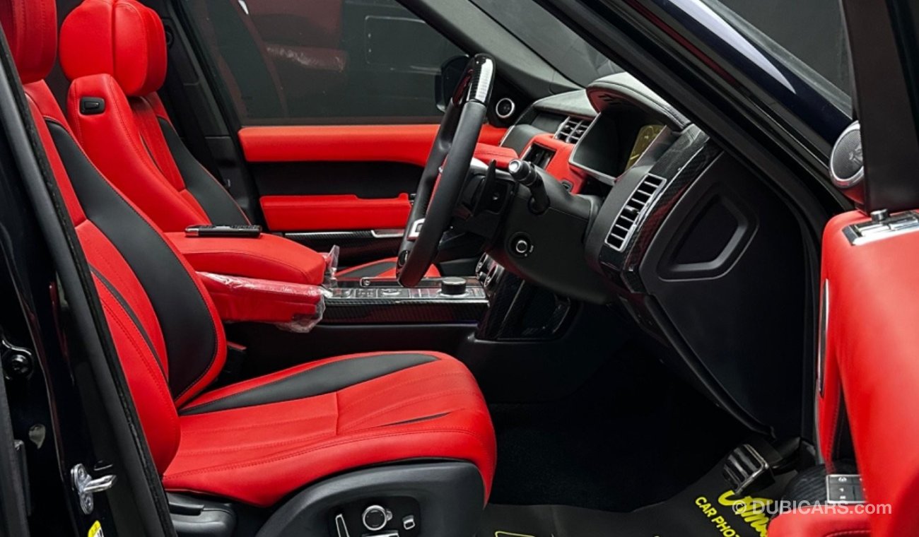 لاند روفر رانج روفر فوج 2016 Luxury Red Interior Top Of The Range