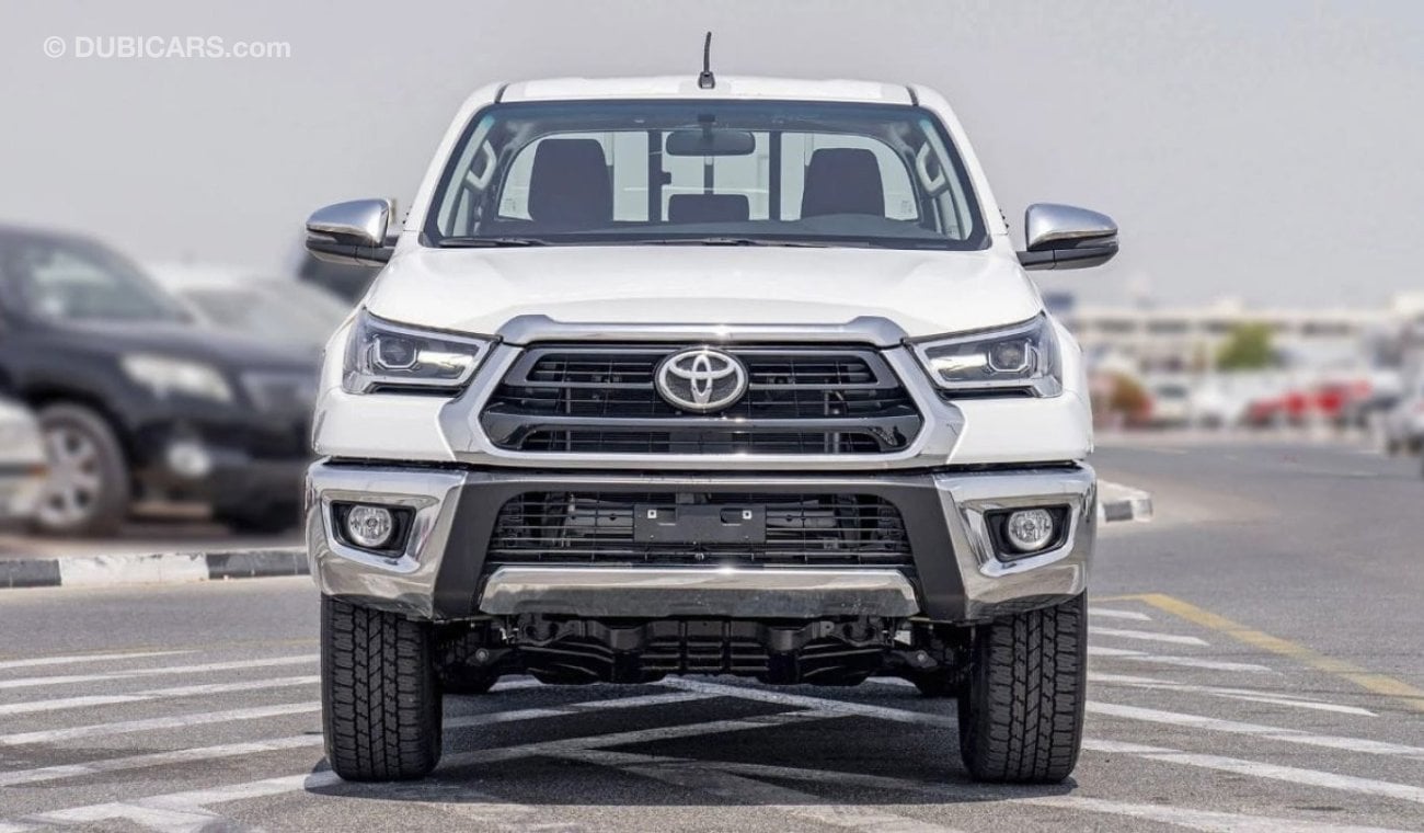 تويوتا هيلوكس (LHD) TOYOTA HILUX DC 2.7L SR5 MT 4X4 MY2024 – WHITE