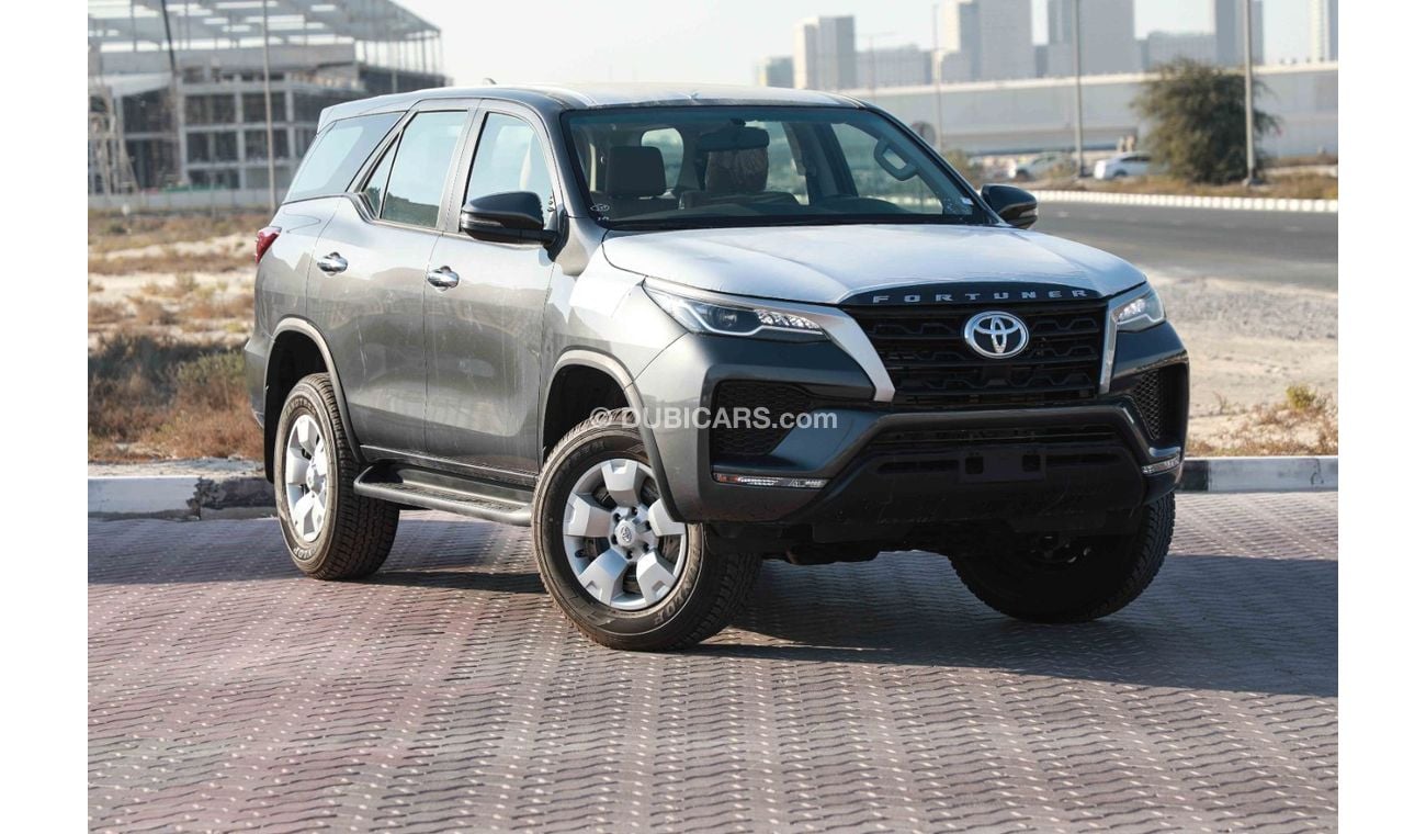 تويوتا فورتونر 2024 TOYOTA FORTUNER LOW 2.4 - GREY METTALIC inside QUARTZ | Export Only