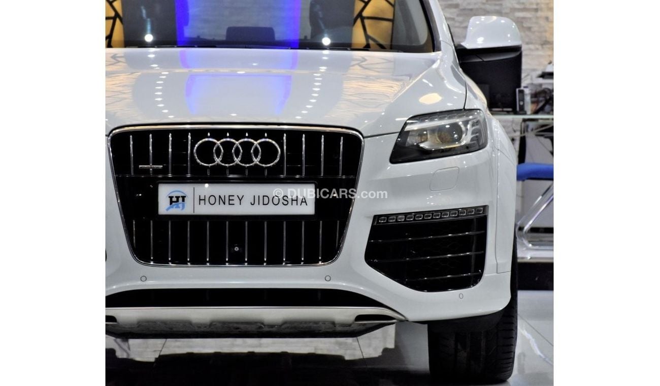 Audi Q7 EXCELLENT DEAL for our Audi Q7 S-Line QUATTRO ( 2015 Model ) in White Color GCC Specs