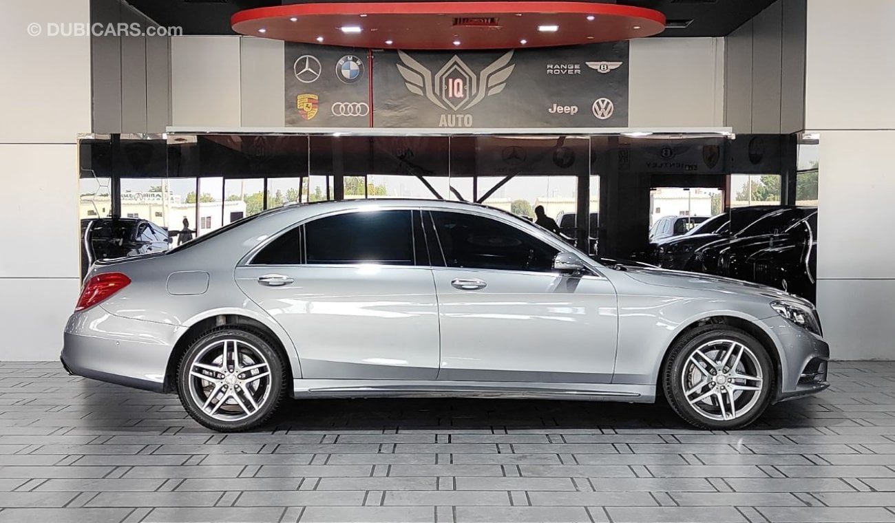 مرسيدس بنز S 400 AED 3,700 P.M | 2015 MERCEDES-BENZ S400 AMG  | FULL SERVICE HISTORY | GCC | PANORAMIC VIEW | FULLY L