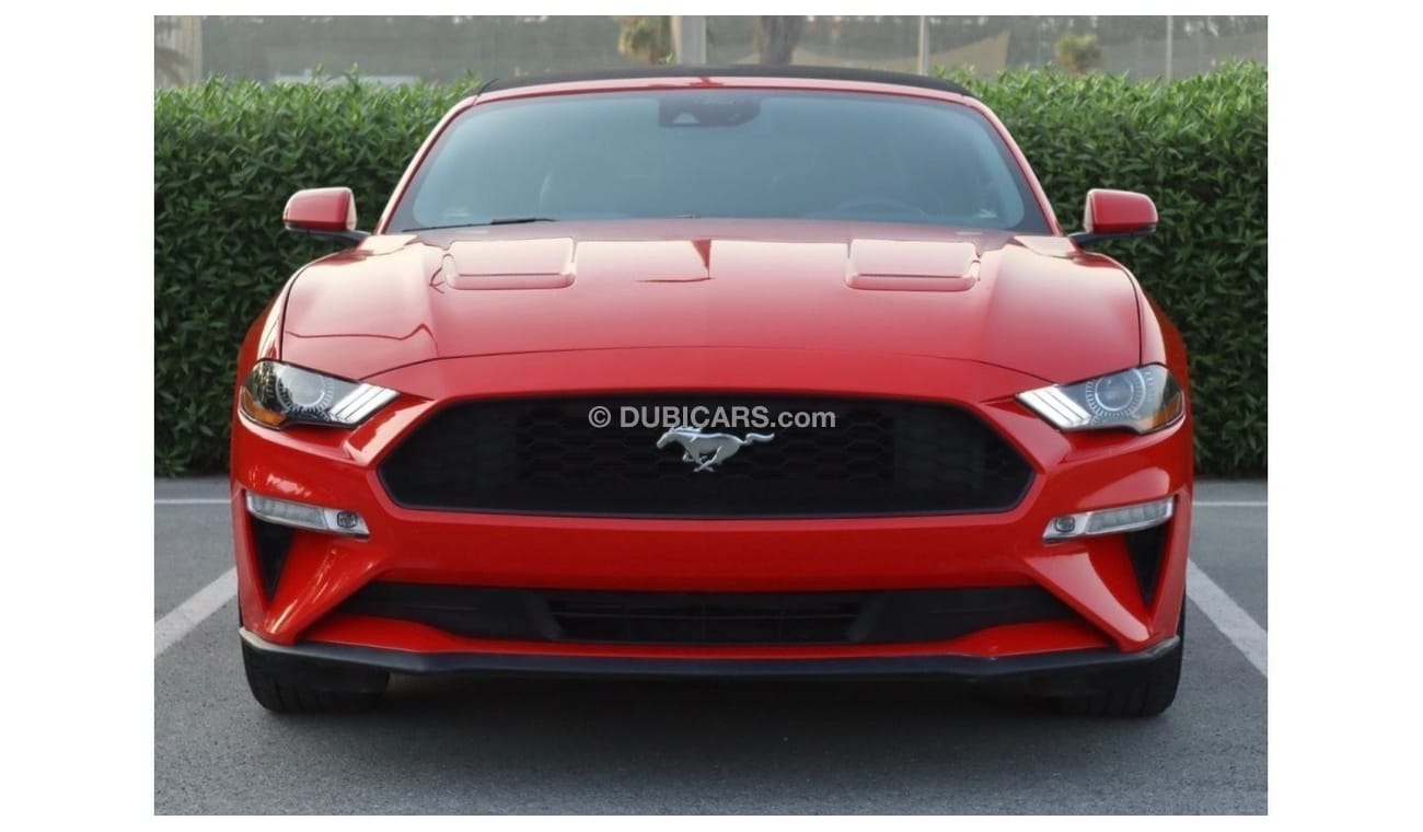 Ford Mustang EcoBoost Premium Mustang Convertible Premium ecoboost 2.3L model 2021 very clean car