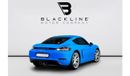 Porsche 718 Cayman Std 2.0L A/T 2023 Porsche Cayman, 2028 Porsche Warranty, Full Service History, Low KMs, GCC