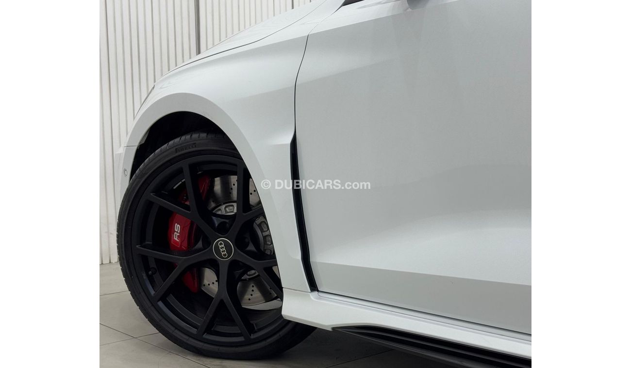 أودي RS3 TFSI quattro 2.5L Sportback 2024 Audi RS3 Quattro, March 2029 Audi Warranty + Service Pack, Very Low