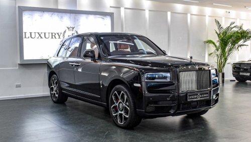 رولز رويس كولينان ROLLS ROYCE CULLINAN  ORIGINAL BLACK BADGE 2024 - FULL OPTION