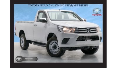 Toyota Hilux TOYOTA HILUX 2.4L 4X4 S/C STD(i) M/T DSL 2024 Model Year Export Only